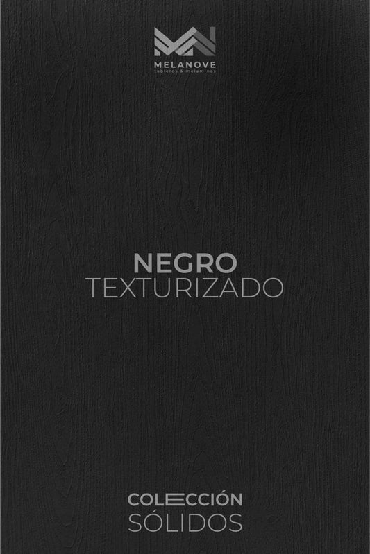 MELANOVE - NEGRO TEXTURIZADO